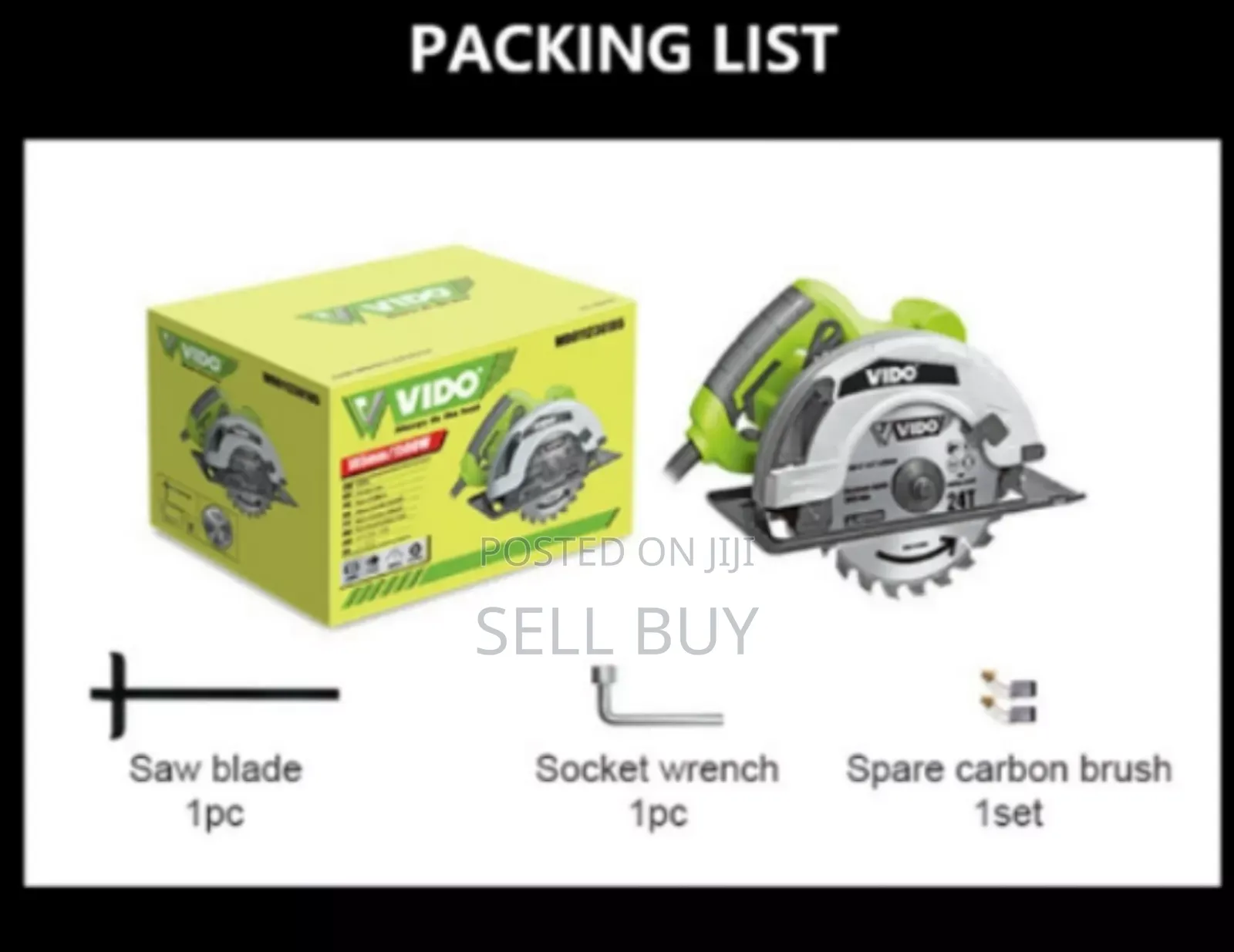 Vido Circular Saw 1500w