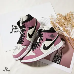 Air Jordan 1 Mid SE Light Mulberry High Master Quality Shoes