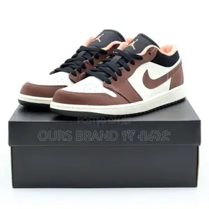 Air Jordan 1 Low SE Light Chocolate Mocha Black High Shoes