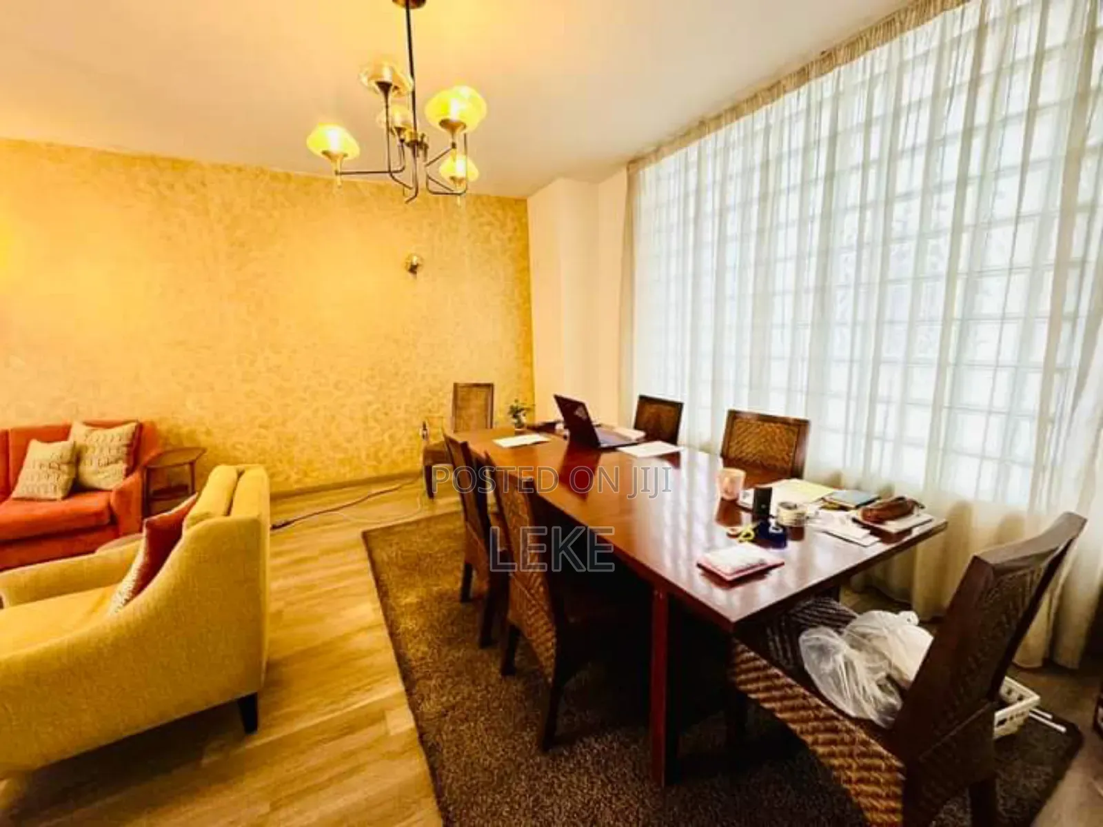 Furnished 3bdrm Apartment in Bole for rent