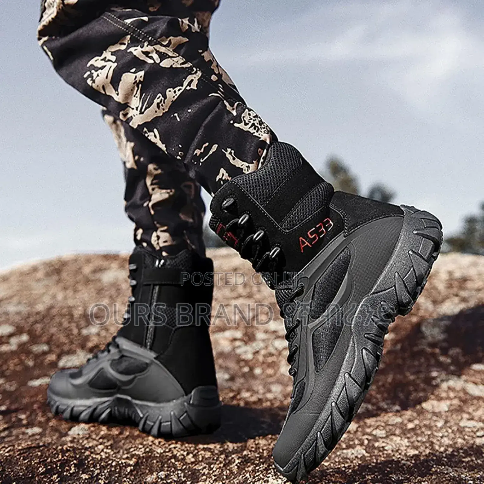 A533 Military Tactical Comfortable High Master Quality Shoes