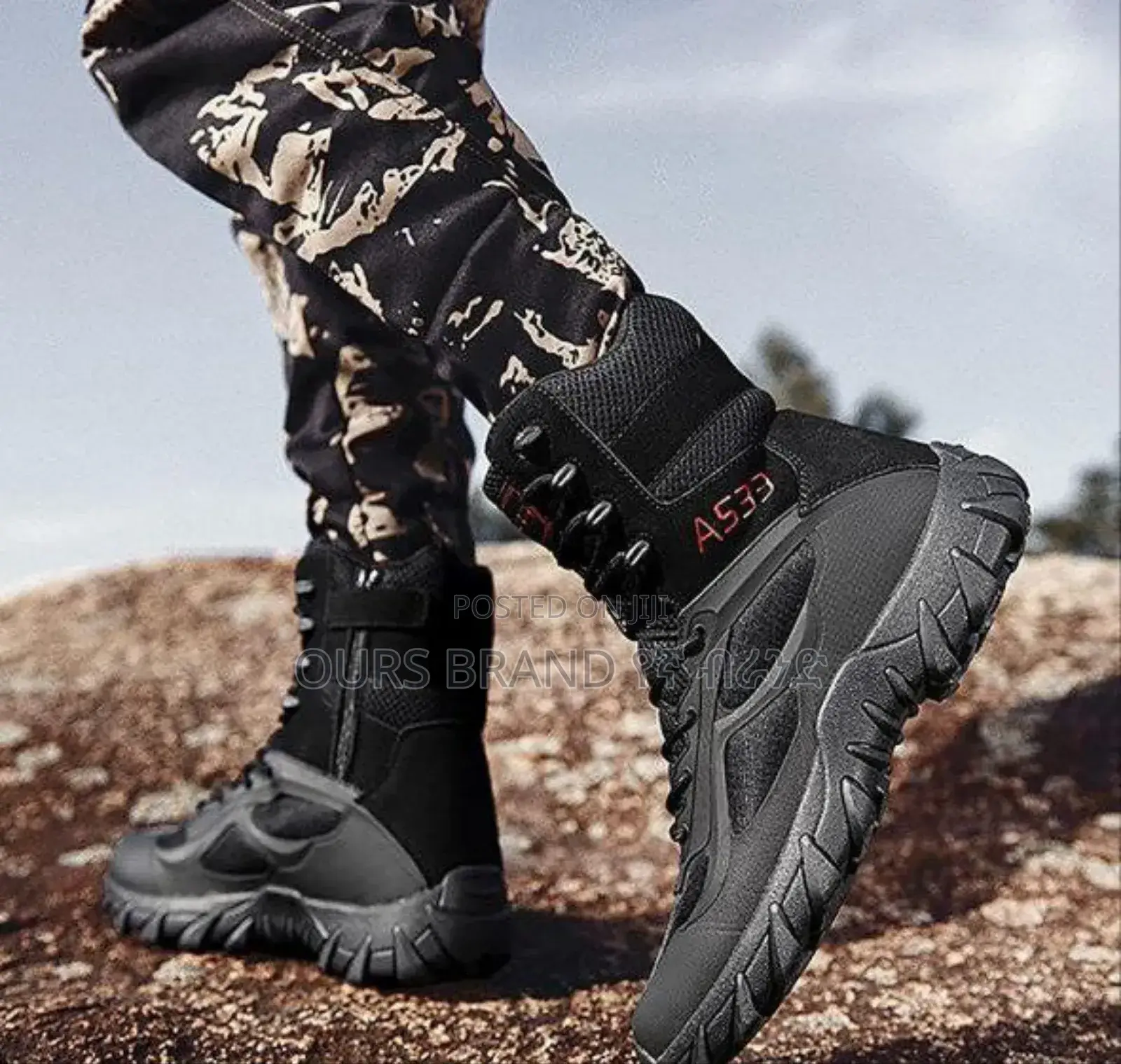 A533 Military Tactical Comfortable High Master Quality Shoes