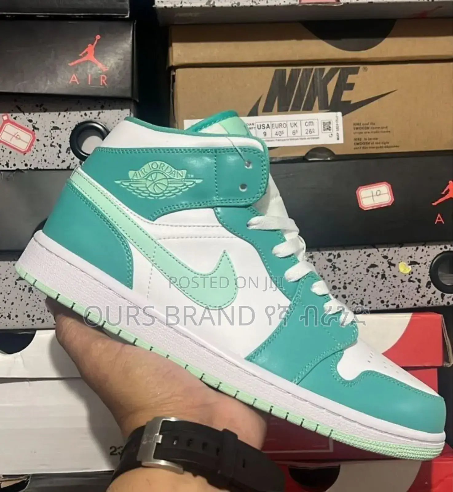 Air Jordan 1 Mid Marina Green High Master Quality Shoes