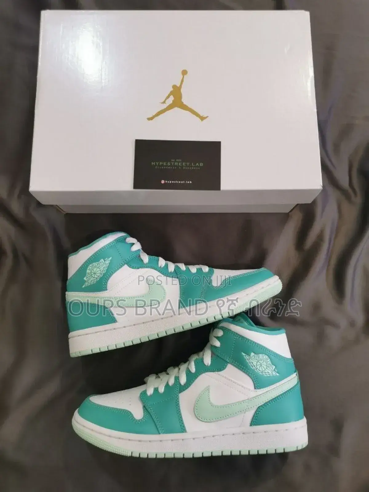 Air Jordan 1 Mid Marina Green High Master Quality Shoes