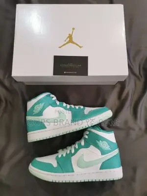 Air Jordan 1 Mid Marina Green High Master Quality Shoes