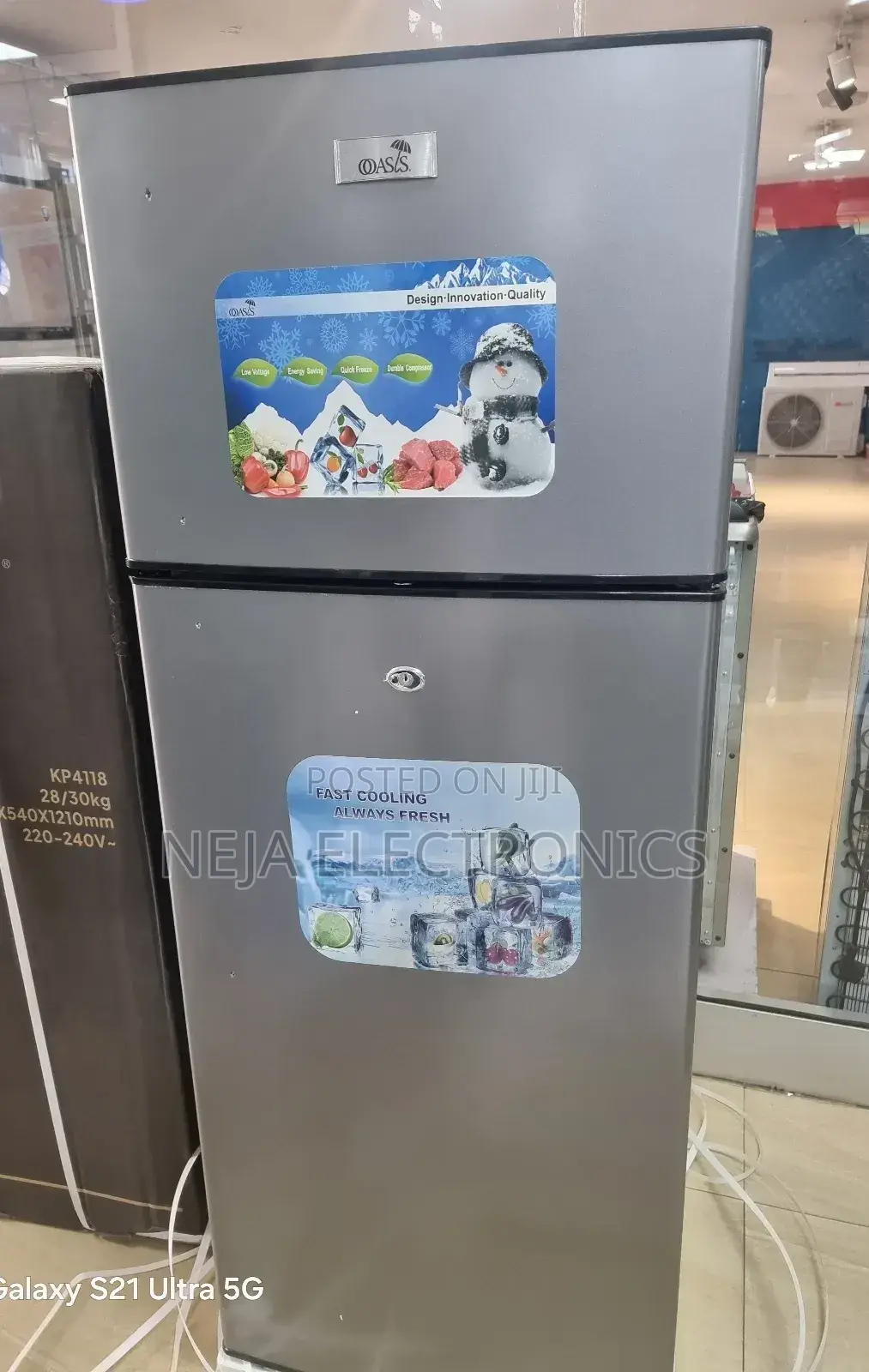 Oases Refrigerator 220.Lit Delivers