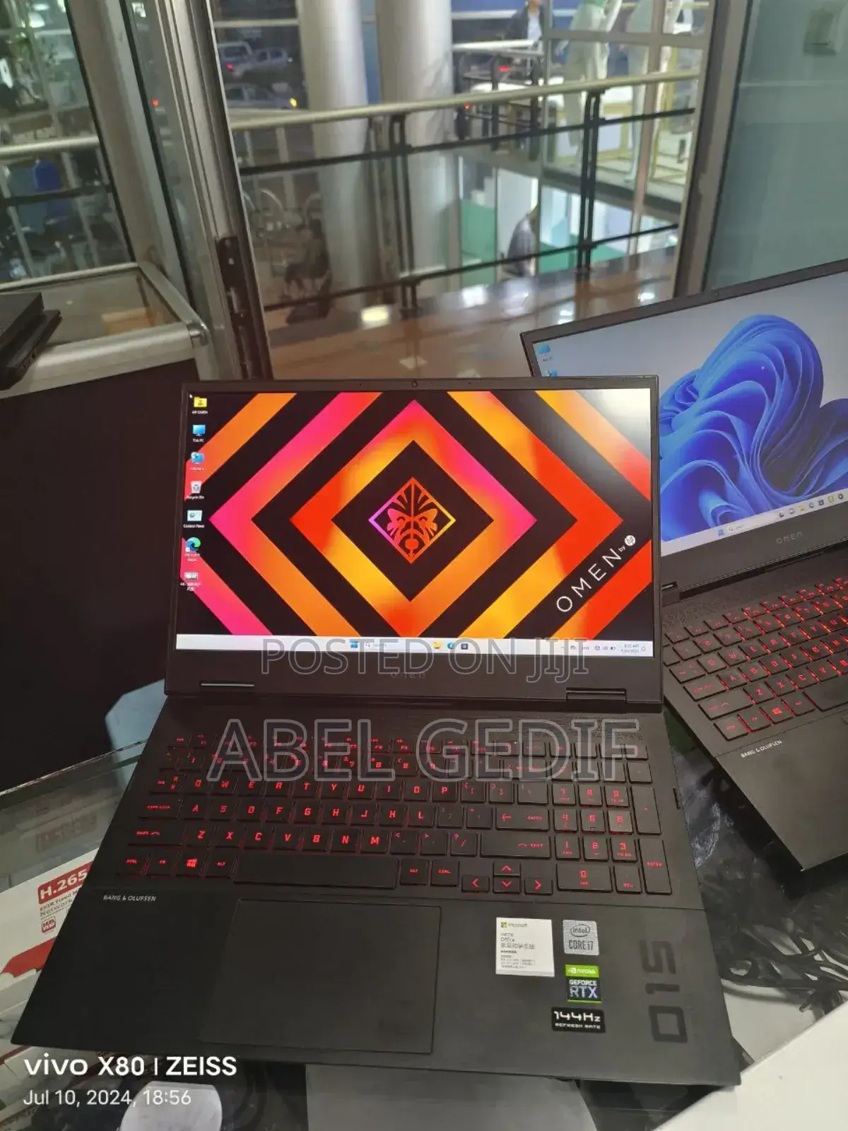 New Laptop HP Omen 15 16GB Intel Core I7 SSD 512GB