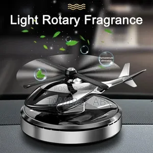 Photo - Solar Powered Car Helicopter Air Freshener -Aromatherapy