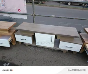 1,20cm ላምኔት ቲቪ ስታንድ