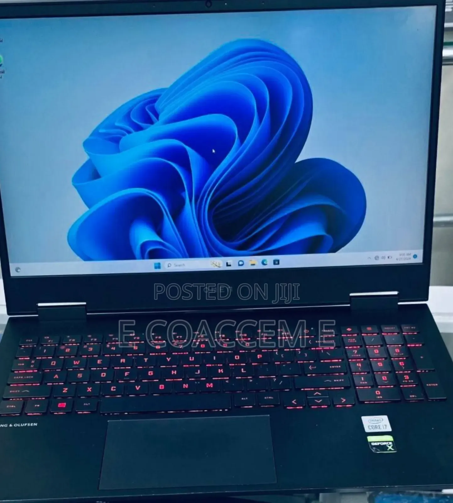 New Laptop HP Omen 15-Dh002nr 16GB Intel Core I7 SSD 512GB
