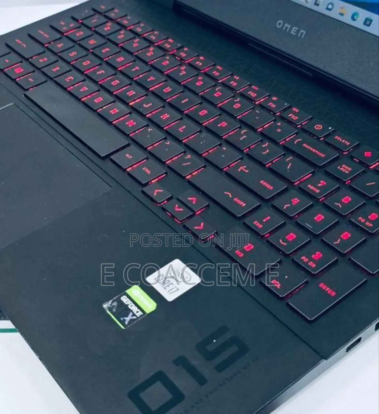 New Laptop HP Omen 15-Dh002nr 16GB Intel Core I7 SSD 512GB