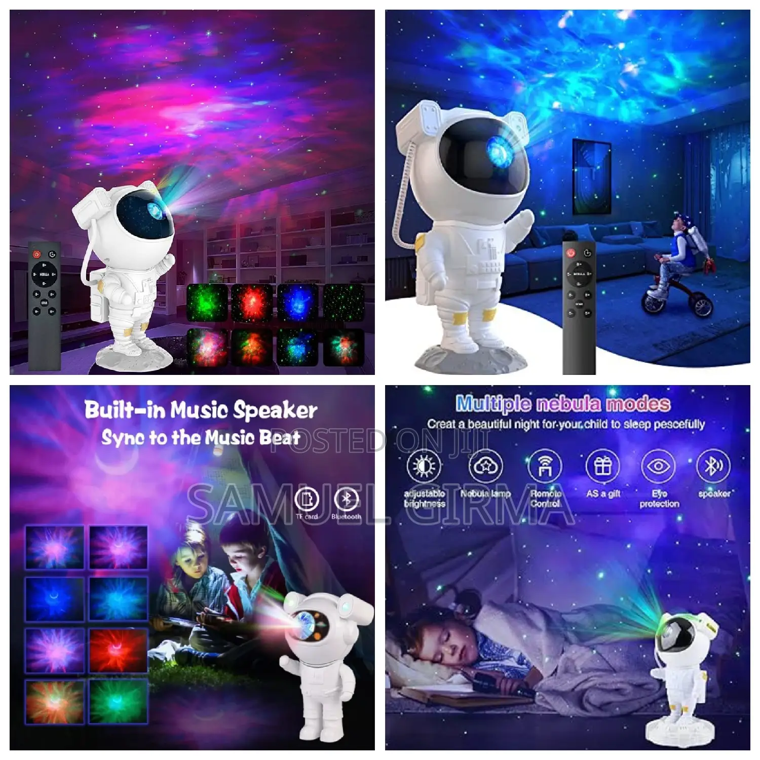 Astronaut Star Galaxy Projector