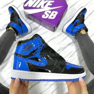 Air Jordan 1 Retro High Patent Royal Master Quality Shoes