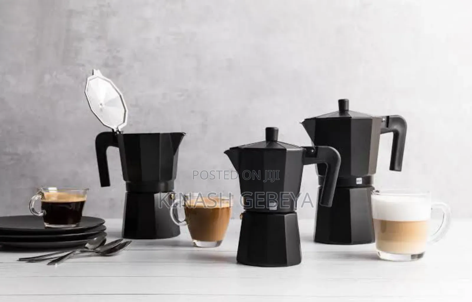 12 Cups Alumunium Coffee Maker