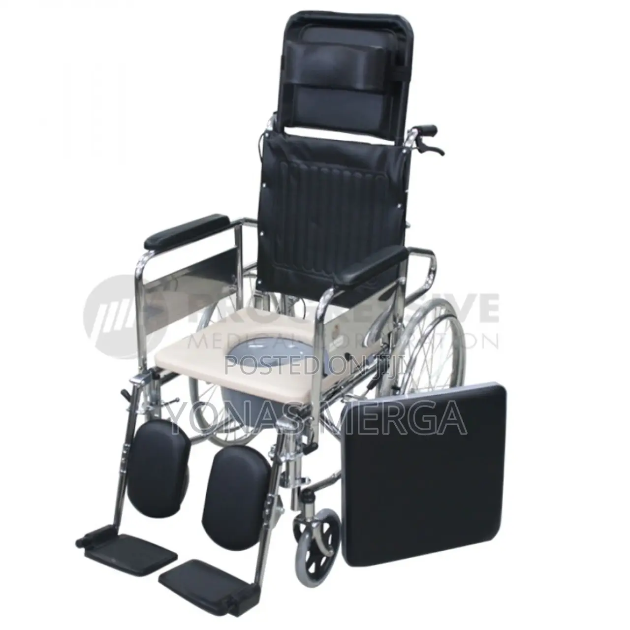 Bathroom/Toilet/Bed Wheelchair 3in1 Wheelchair\ዊልቼር=Wilchere