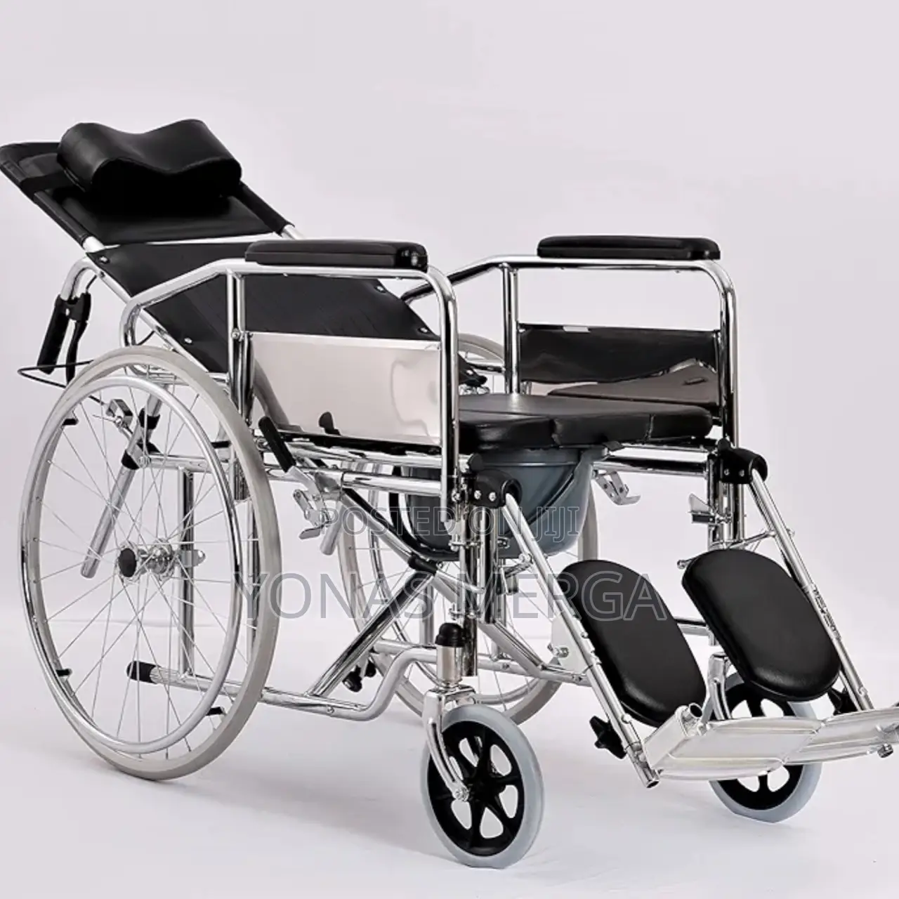 Regular Commode Use Wheelchair/Foldable Wheelchair/ዊልቼር