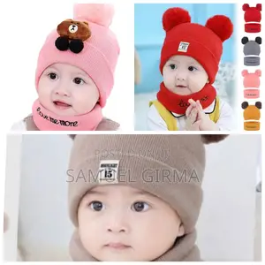 Baby Hat and Scarf (