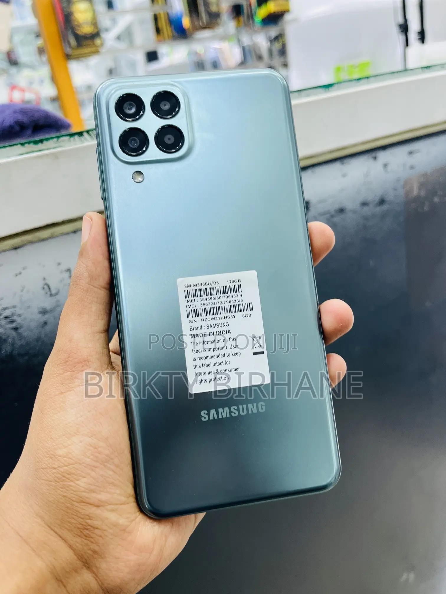 New Samsung Galaxy M33 5G 128 GB Gray