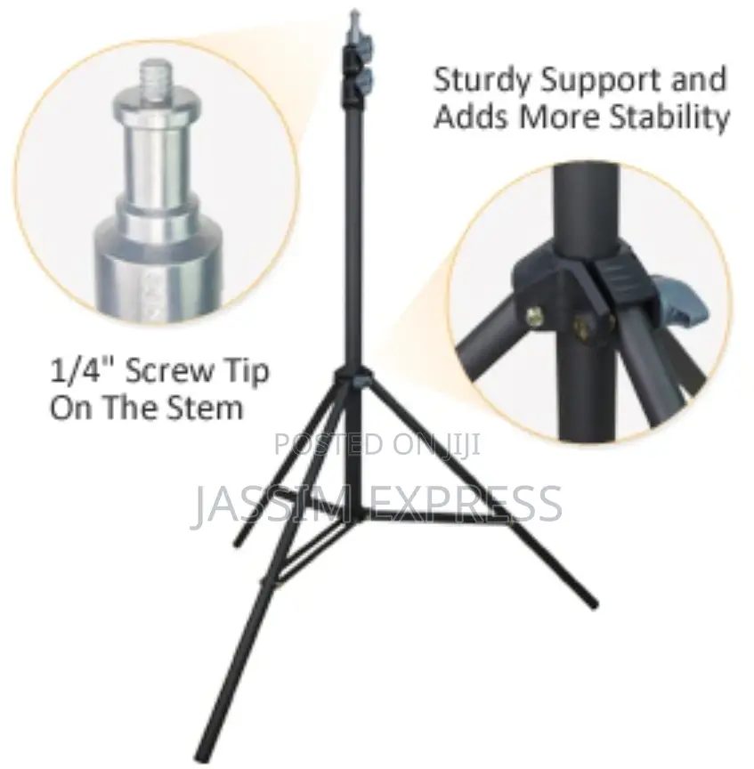 Light Stand 2 Meter 200cm Lightweight Studio MVP CAMERA