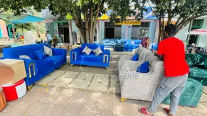 Photo - ሶፋ Full Set Made of ማለዳ HD#1 Sponge Qlty Wood Materal