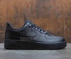 Photo - Black Nike Air Force