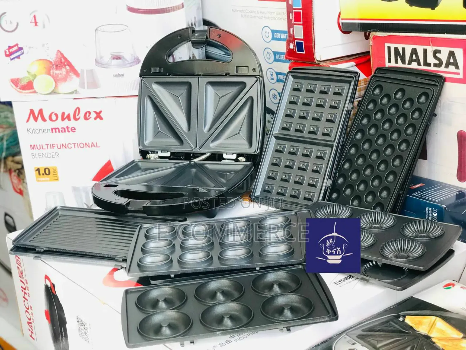 Sonashi 7 In 1 Snack And Breakfast Maker