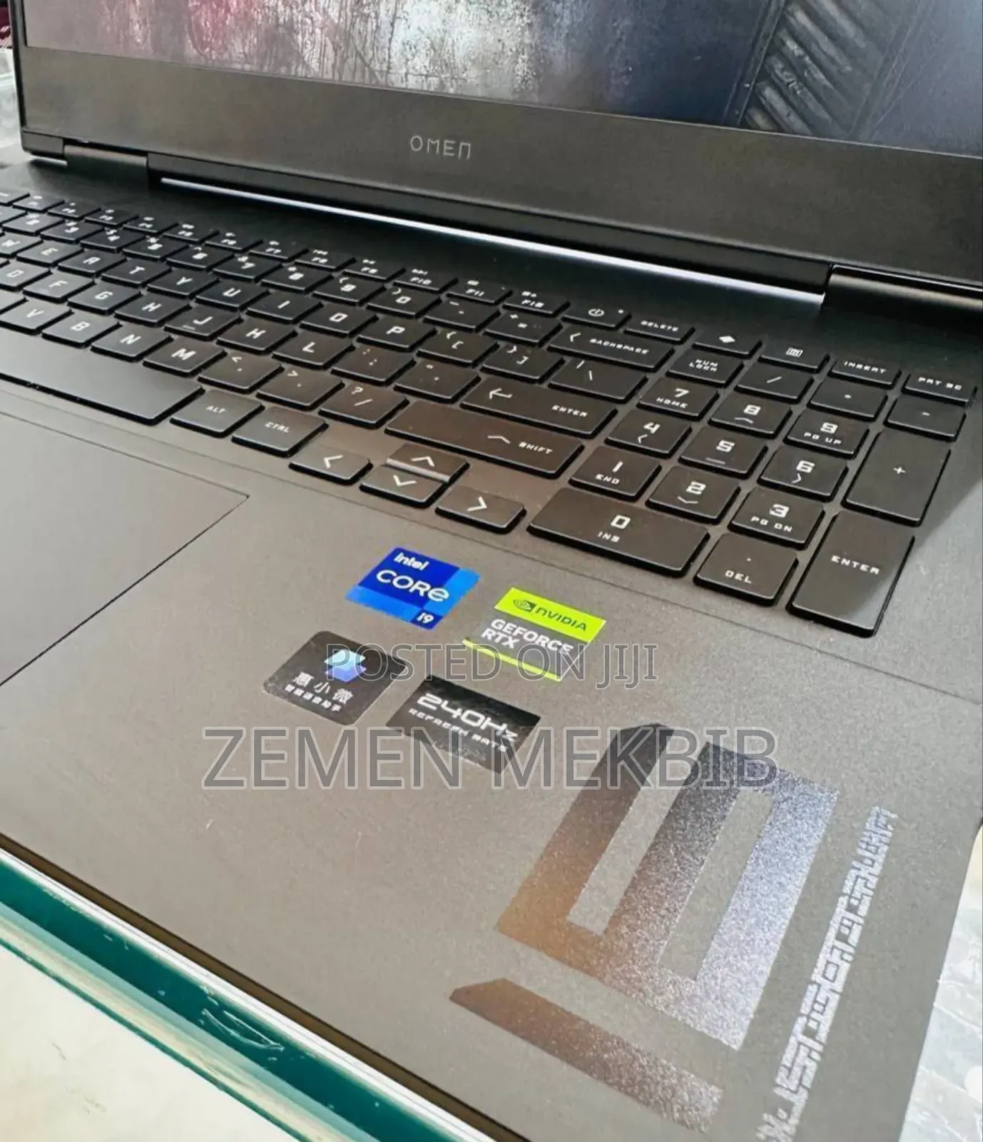 New Laptop HP Omen 15 16GB Intel Core I9 SSD 1T