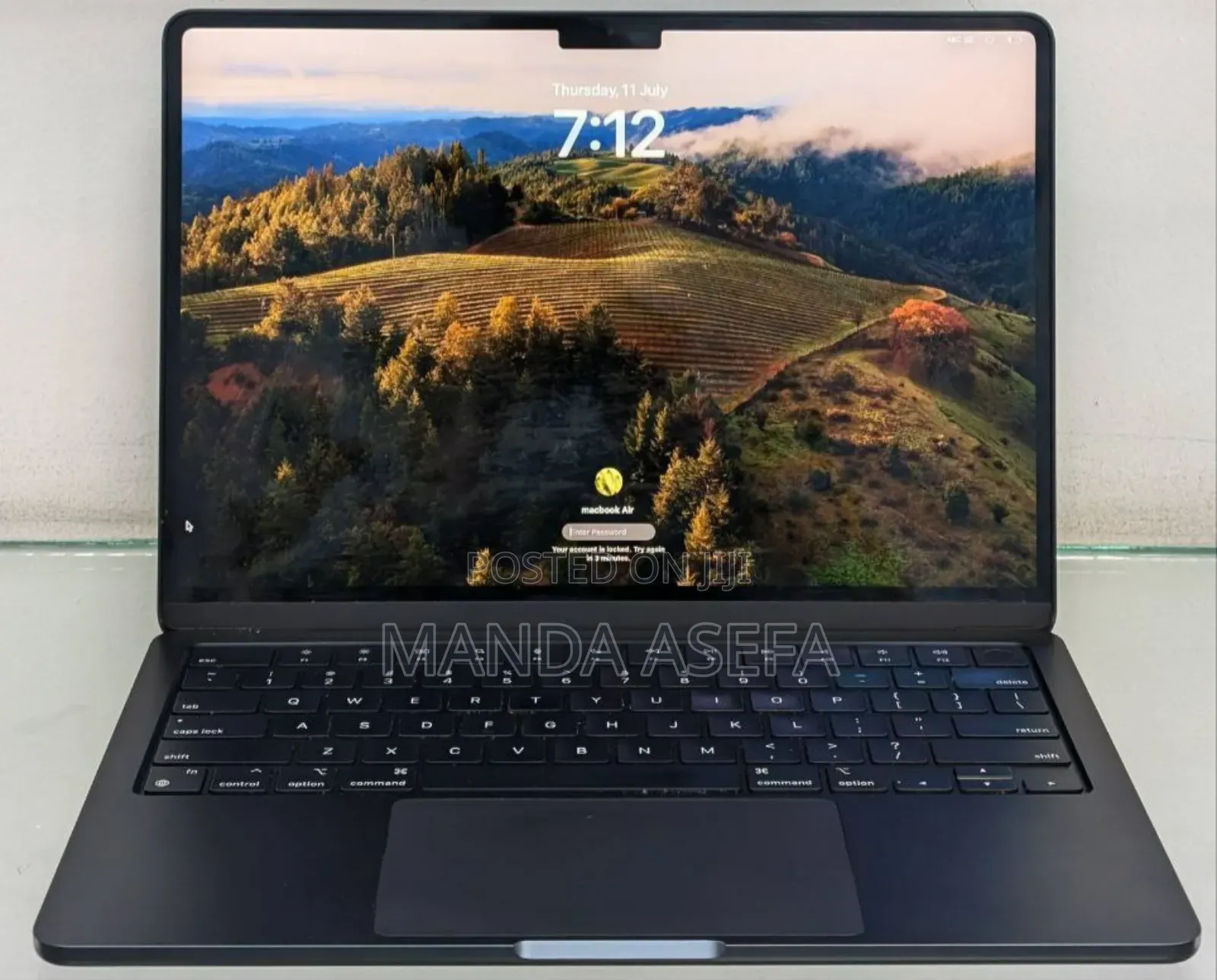 New Laptop Apple MacBook Air 8GB Apple M2 SSD 256GB