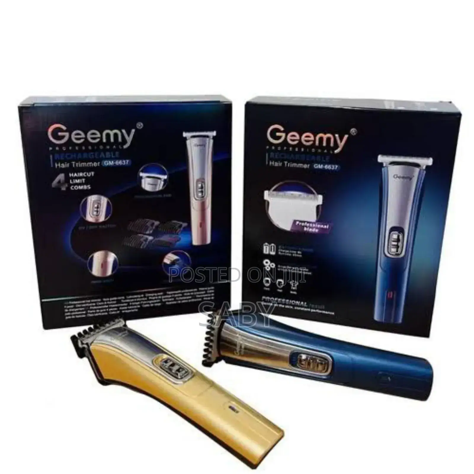 Geemy Professional Rechargable Hair Trimmer