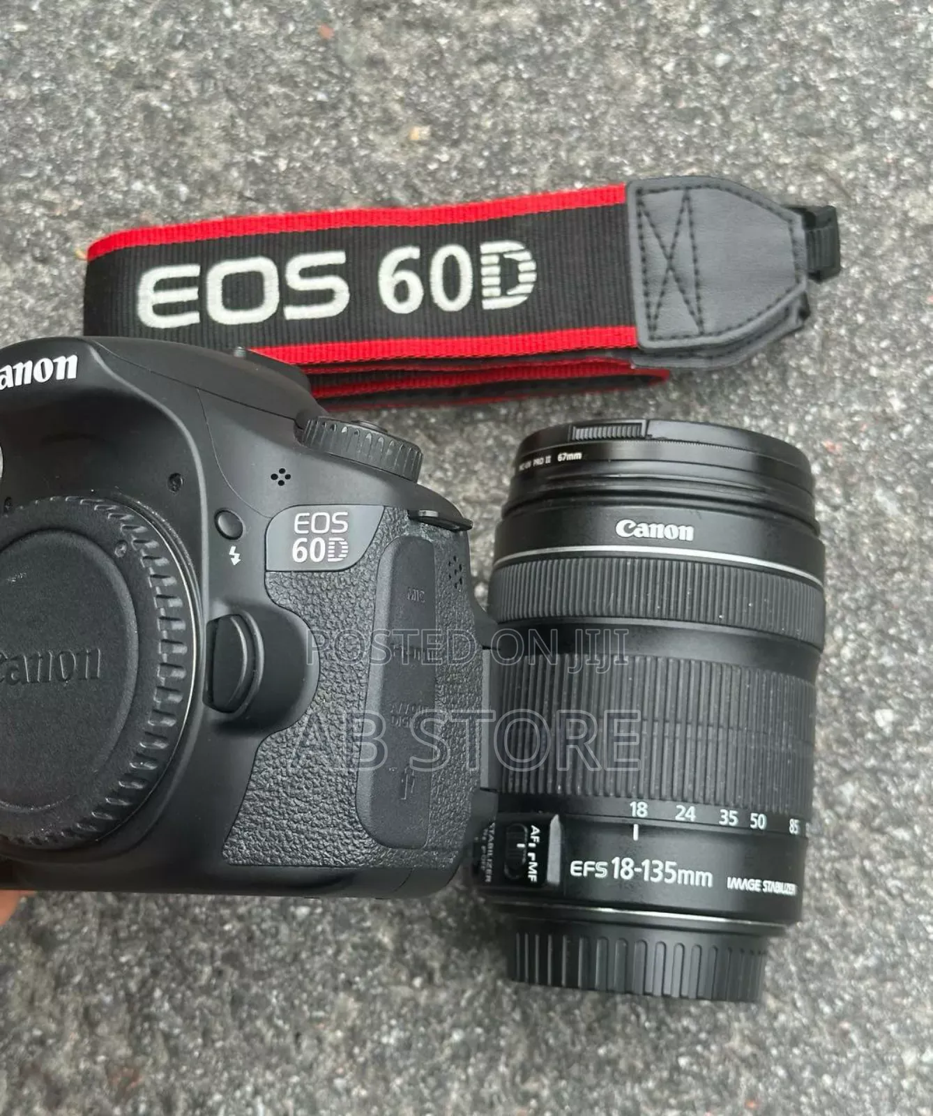 Camera Canon 60d With Lens 18-135mm STM Brand New