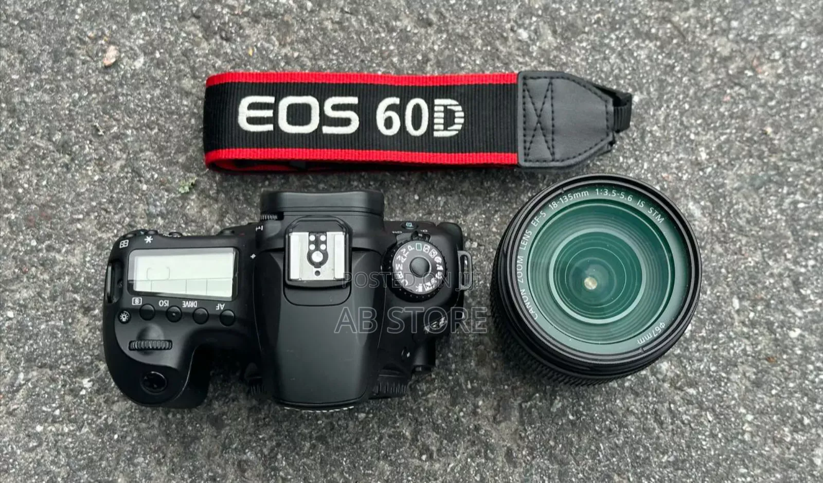 Camera Canon 60d With Lens 18-135mm STM Brand New