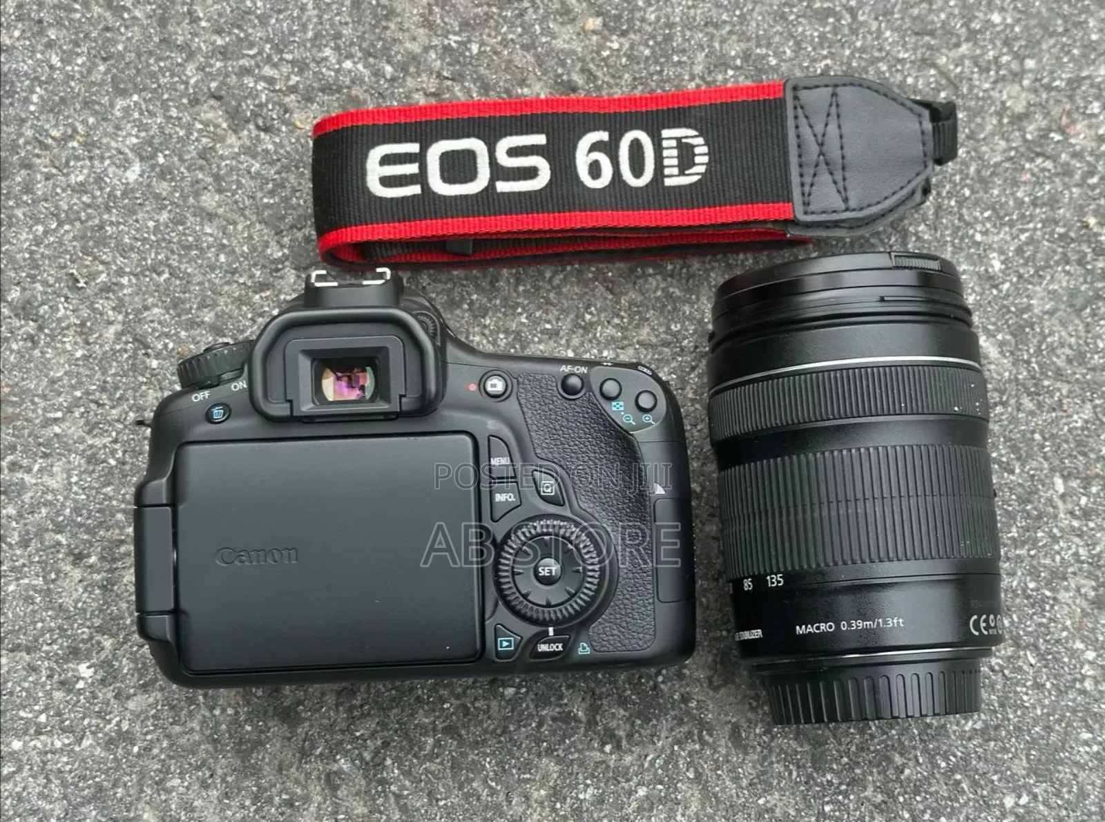 Camera Canon 60d With Lens 18-135mm STM Brand New