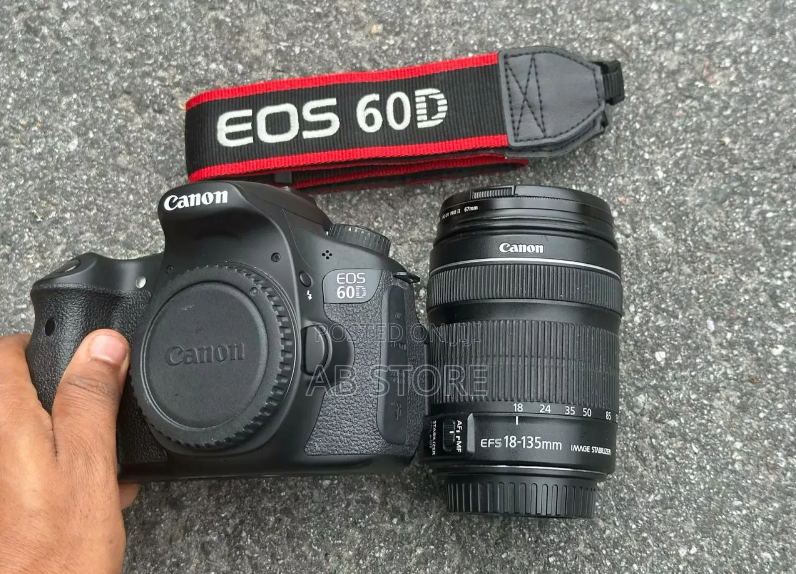 Camera Canon 60d With Lens 18-135mm STM Brand New