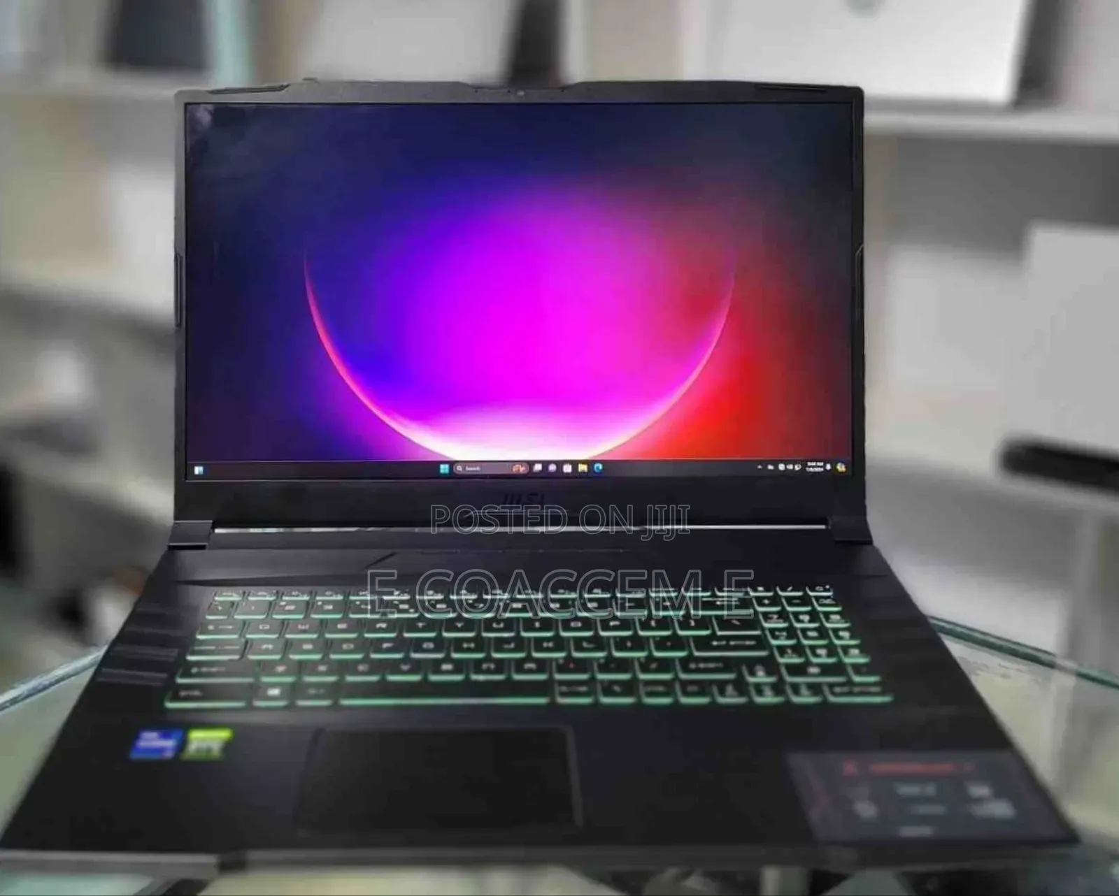 New Laptop MSI Crosshair 17 16GB Intel Core I7 SSD 512GB