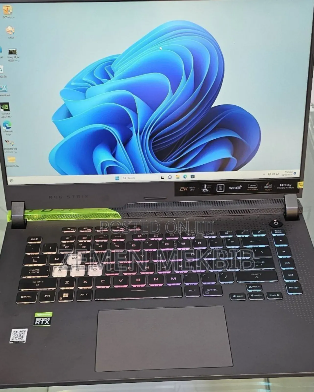 New Laptop Asus ROG Strix G15 16GB AMD Ryzen 9 SSD 512GB