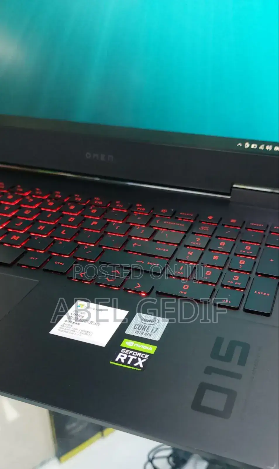 New Laptop HP Omen 15 16GB Intel Core I7 SSD 1T