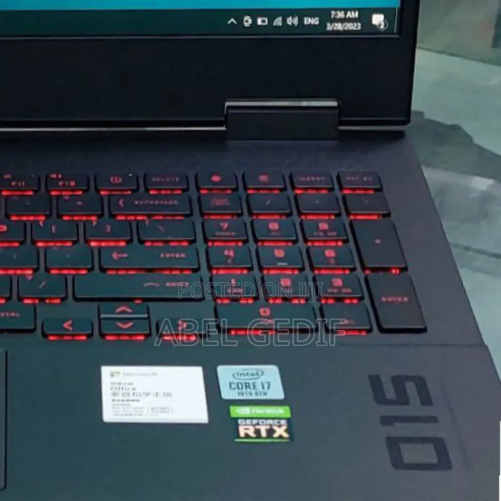 New Laptop HP Omen 15 16GB Intel Core I7 SSD 1T