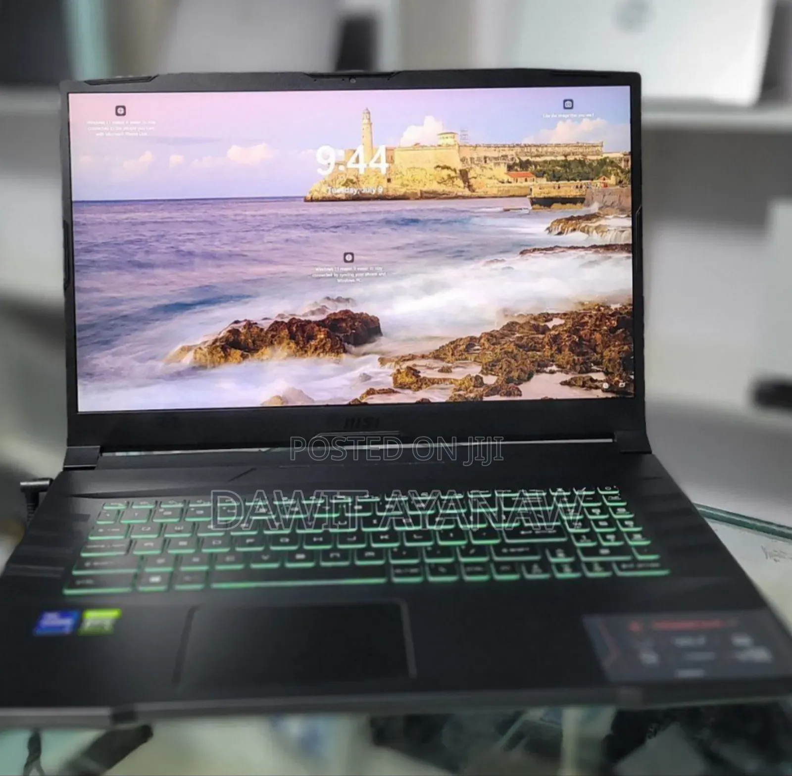 New Laptop MSI Crosshair 17 16GB Intel Core I7 SSD 512GB