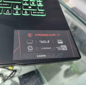 New Laptop MSI Crosshair 17 16GB Intel Core I7 SSD 512GB