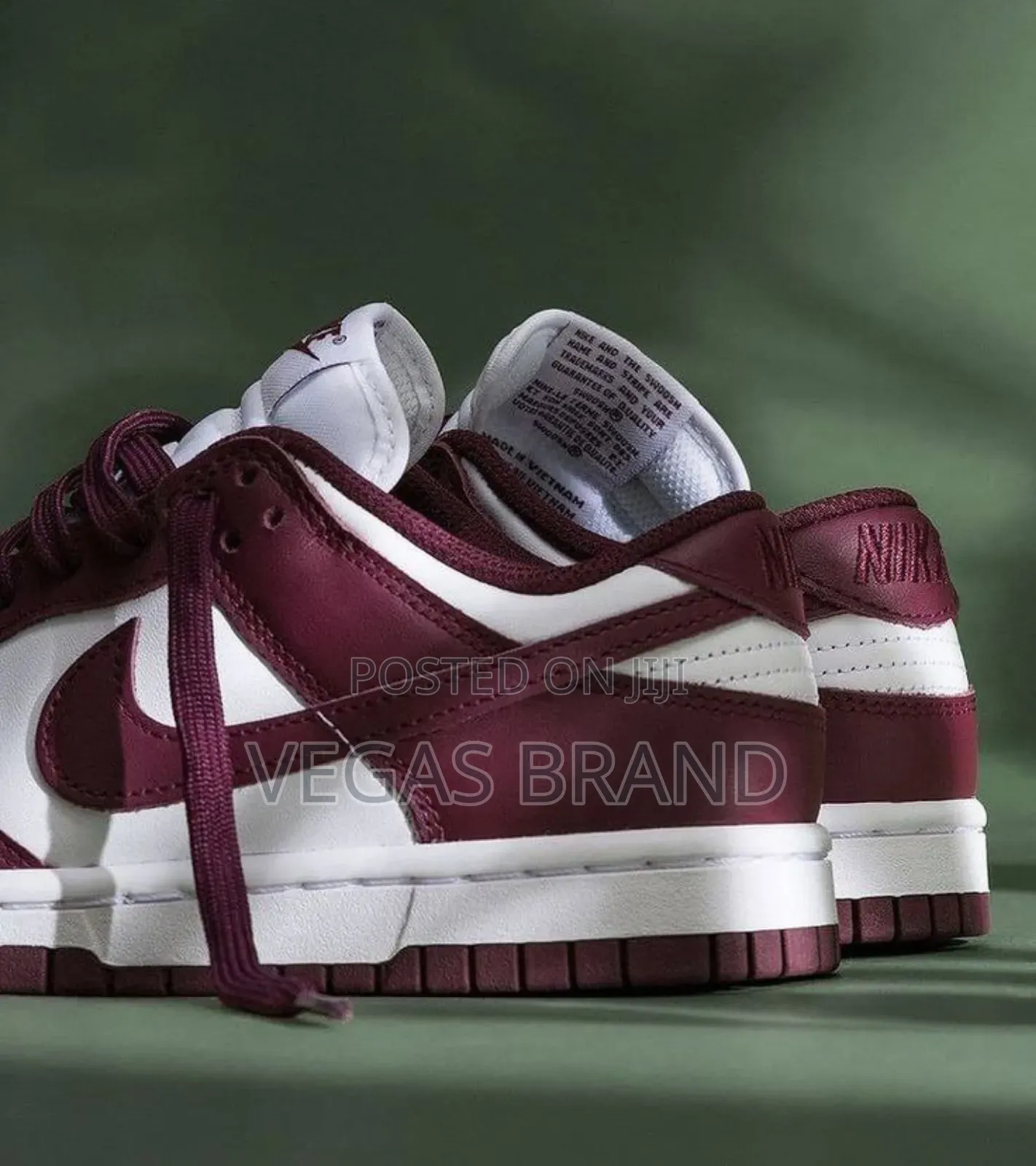 Nike Dunk Low Bordeaux Master Quality Shoes