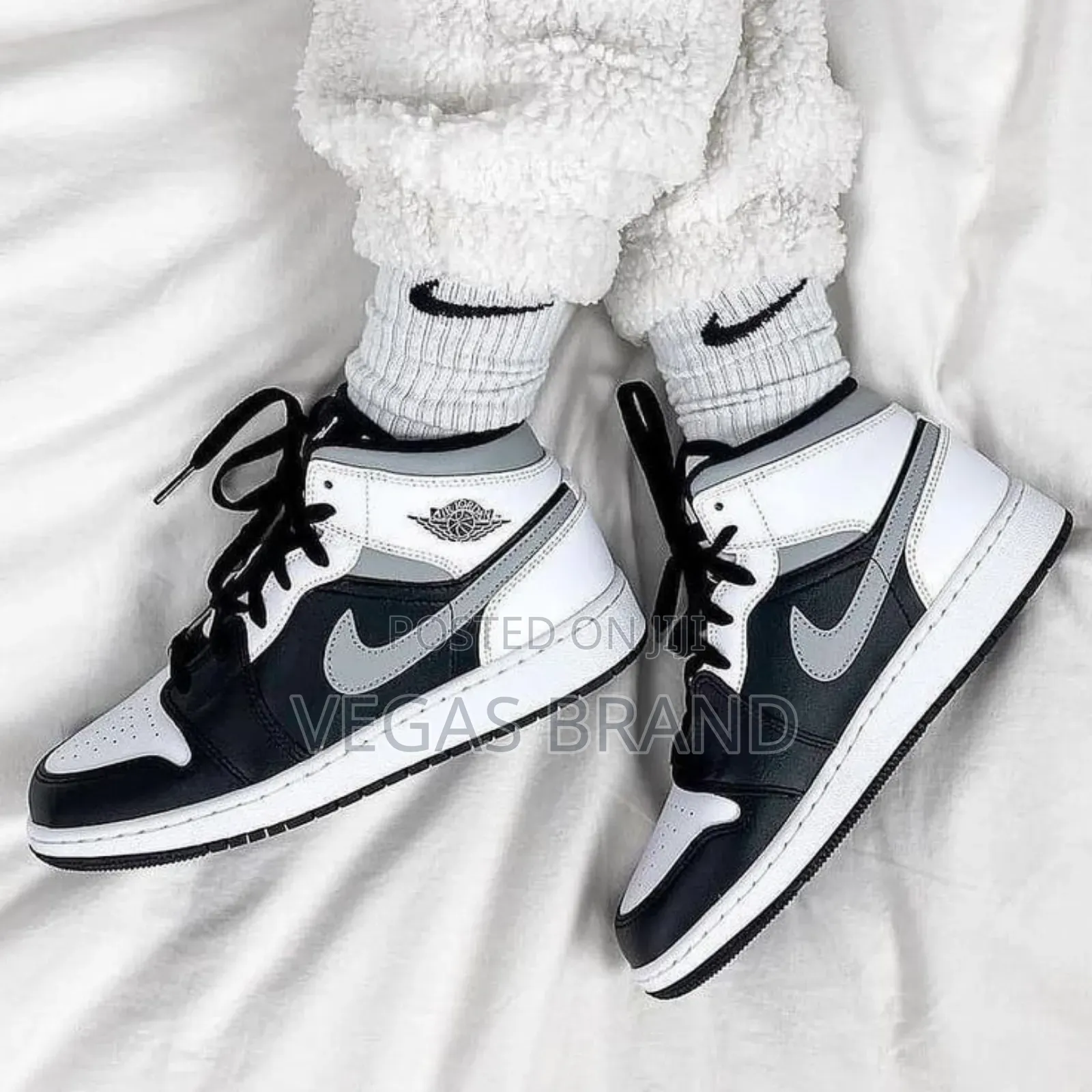 Nike Air Jordan 1 Mid Inverse White Master Quality Shoes