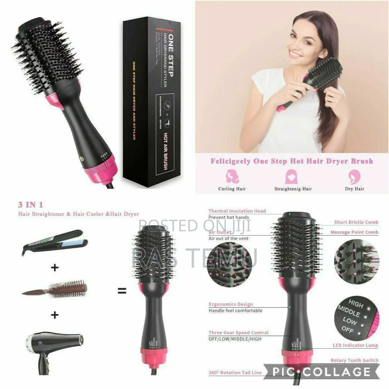 One Step Hair Dryer And Stlyer