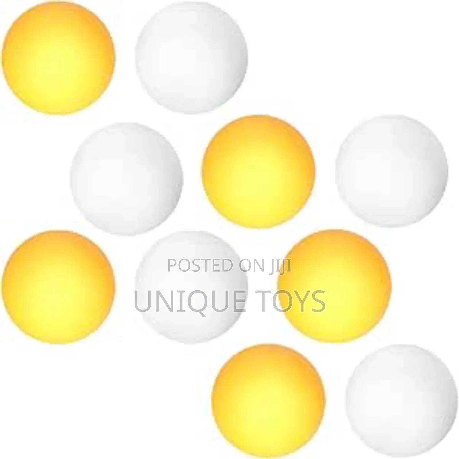Sportline Table Tennis Ping Pong Balls - 12 Pcs, 4 Cm