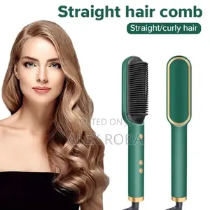 Photo - Electric Hair Straightener Comb