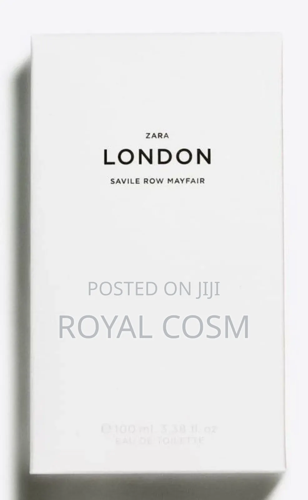 Zara London Savile Row Mayfair EDT Perfume