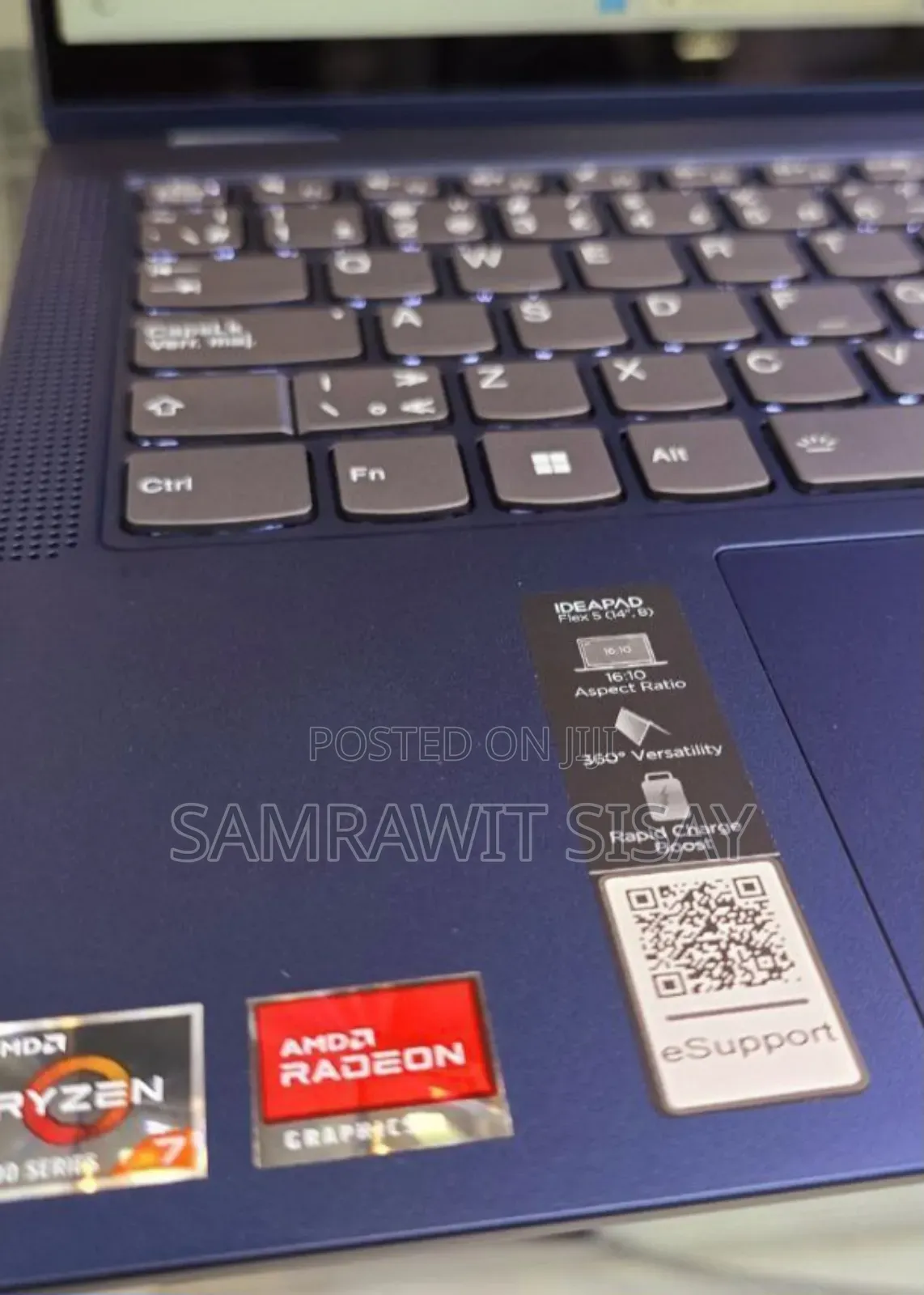 New Laptop Lenovo Ideapad 3 16GB AMD Ryzen 7 SSD 512GB