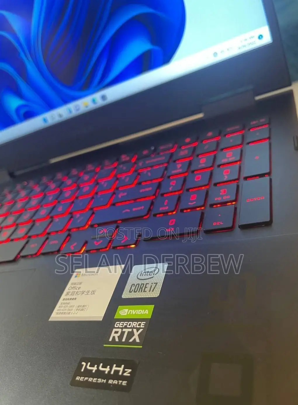 New Laptop HP Omen 15 16GB Intel Core i7 SSD 1T
