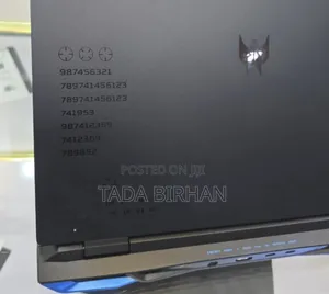 New Laptop Acer Predator Helios 300 16GB Intel Core I7 SSD 1T