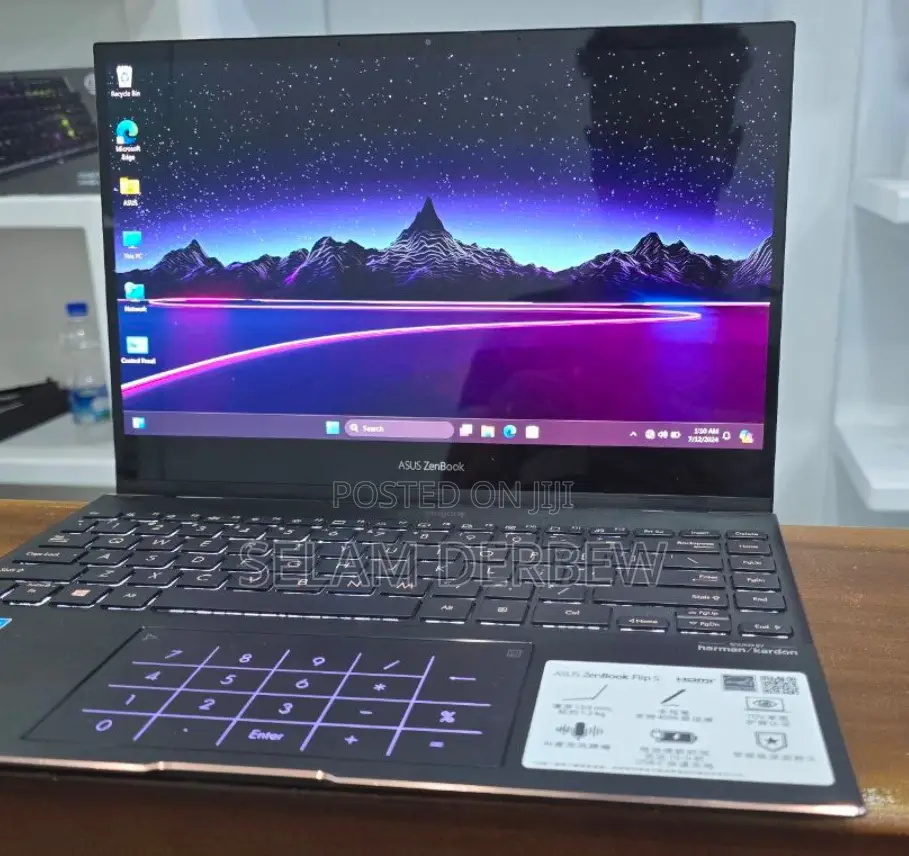 New Laptop Asus ZenBook Flip S UX370UA 16GB Intel Core I7 SSD 1T