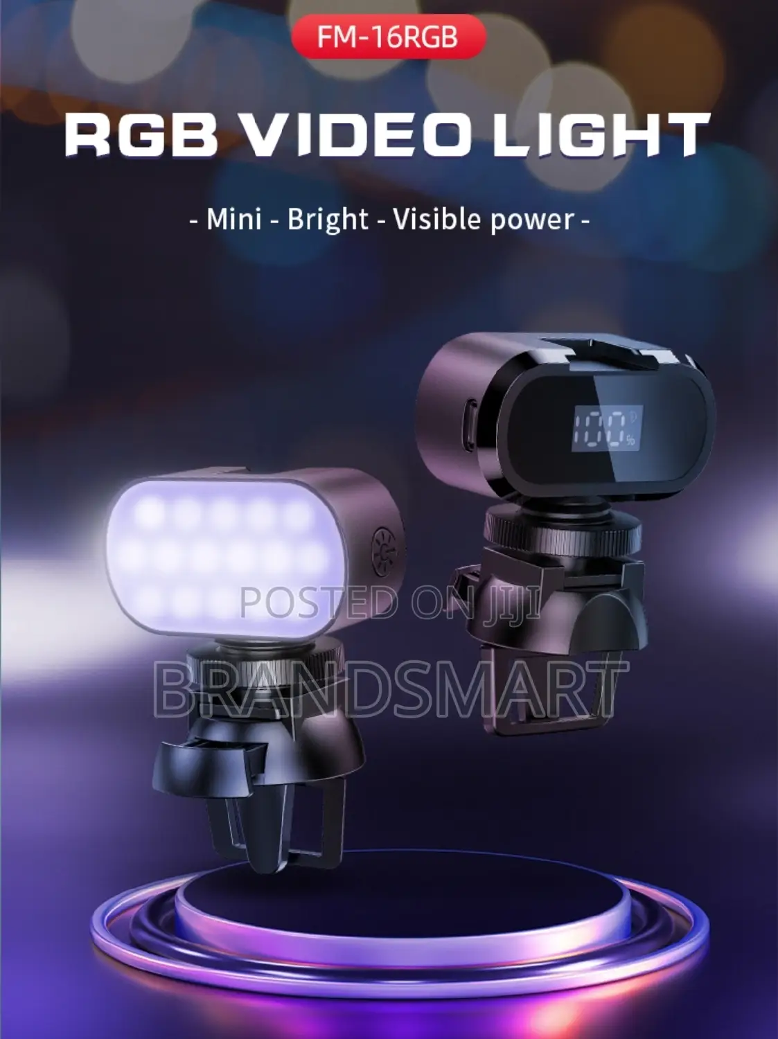 Jmary RGB Amezing Fill Light for Smart Phones and Cameras